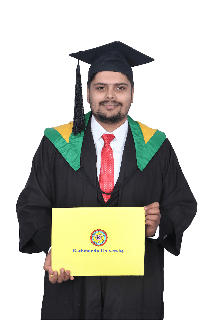 Graduation portrait